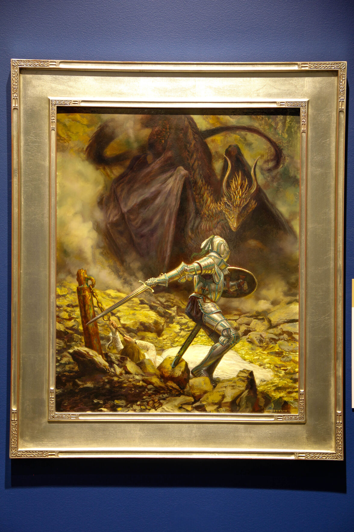 "St. George and the Dragon" by Donato Giancola